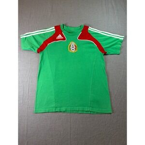 Adidas Mexico National Soccer Team Jersey Green Men's Size Medium 2007-2008